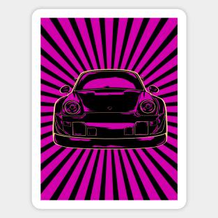 RWB Porsche 964 - PINK Magnet